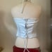 Harley Davidson Medium White Leather Moon Dream Halter