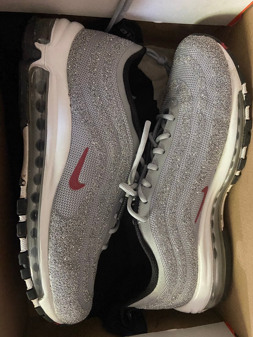 Nike Air Max 97 swarovski silver bullet
