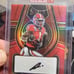 2022 Select Draft Picks Rookie Signature Red Silver hologram George Pickens
