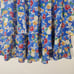 Lauren Ralph Lauren Floral Tiered Ruffled A-Line Skirt Sz 4 Blue Multicolor