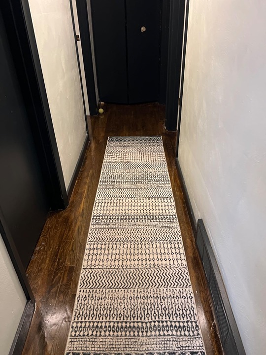 Washable Runner Rug, 2x6 Ultra Soft Non-Slip Vintage Hallway Kitchen Rugs