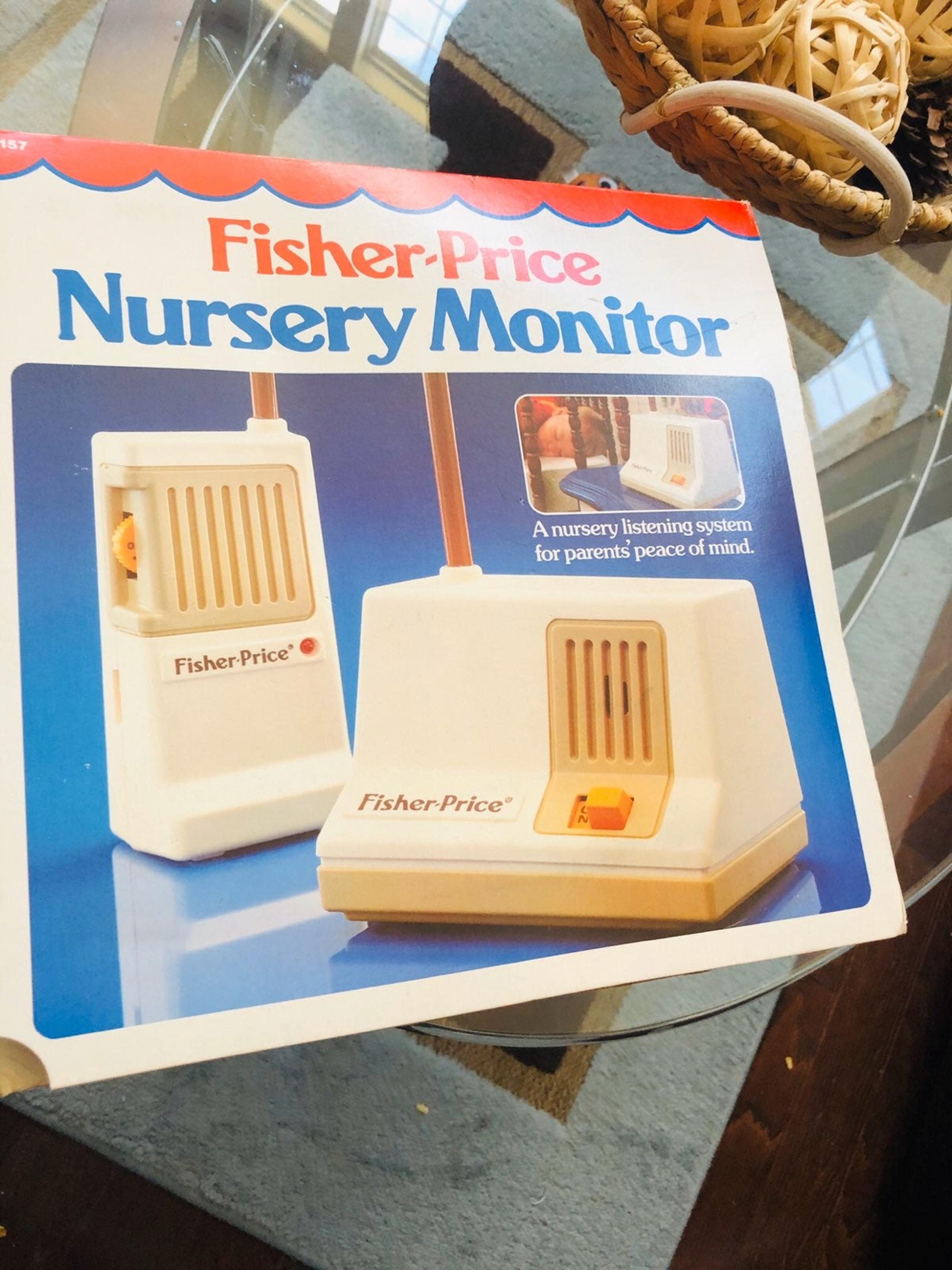 NEW 1983 VTG FISHER-PRICE NURSERY MONITO