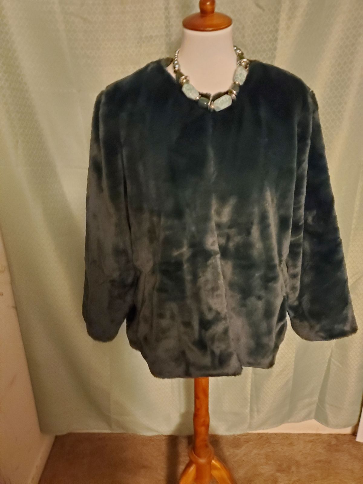 faux fur coat