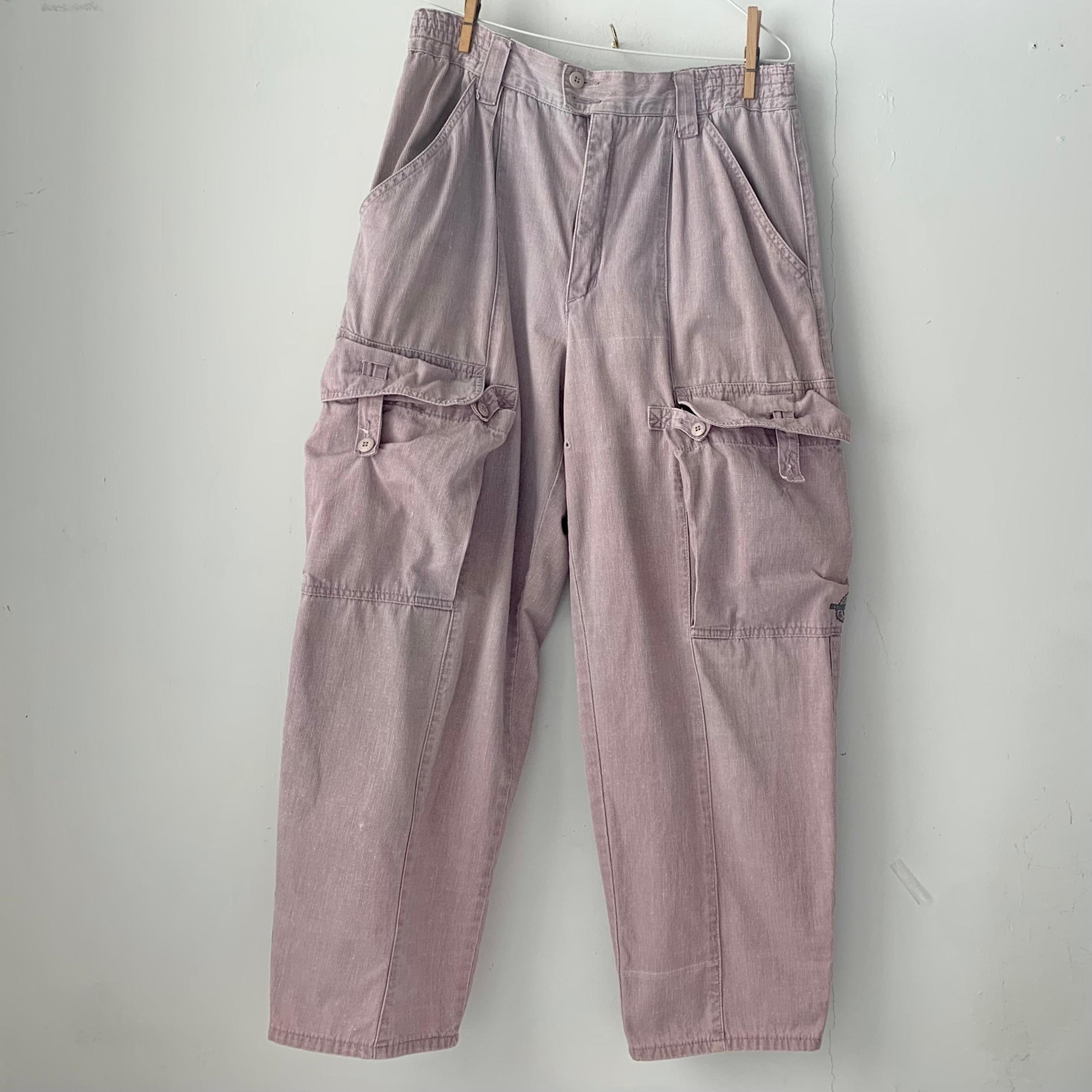 vintage 80s ESPRIT cropped cotton cargo pants