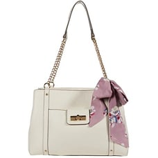 NWT Steve Madden White Satchel/Crossbody