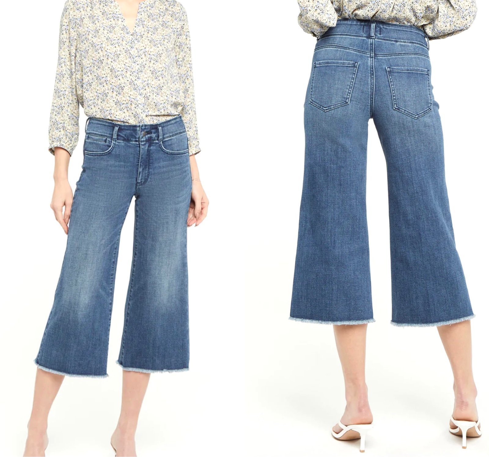 Suzu Hirose × CLANE Tuck Wide Denim Pants Other