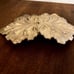 Large VINTAGE Gold Leaf Belt Buckle!!