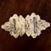Large VINTAGE Gold Leaf Belt Buckle!!