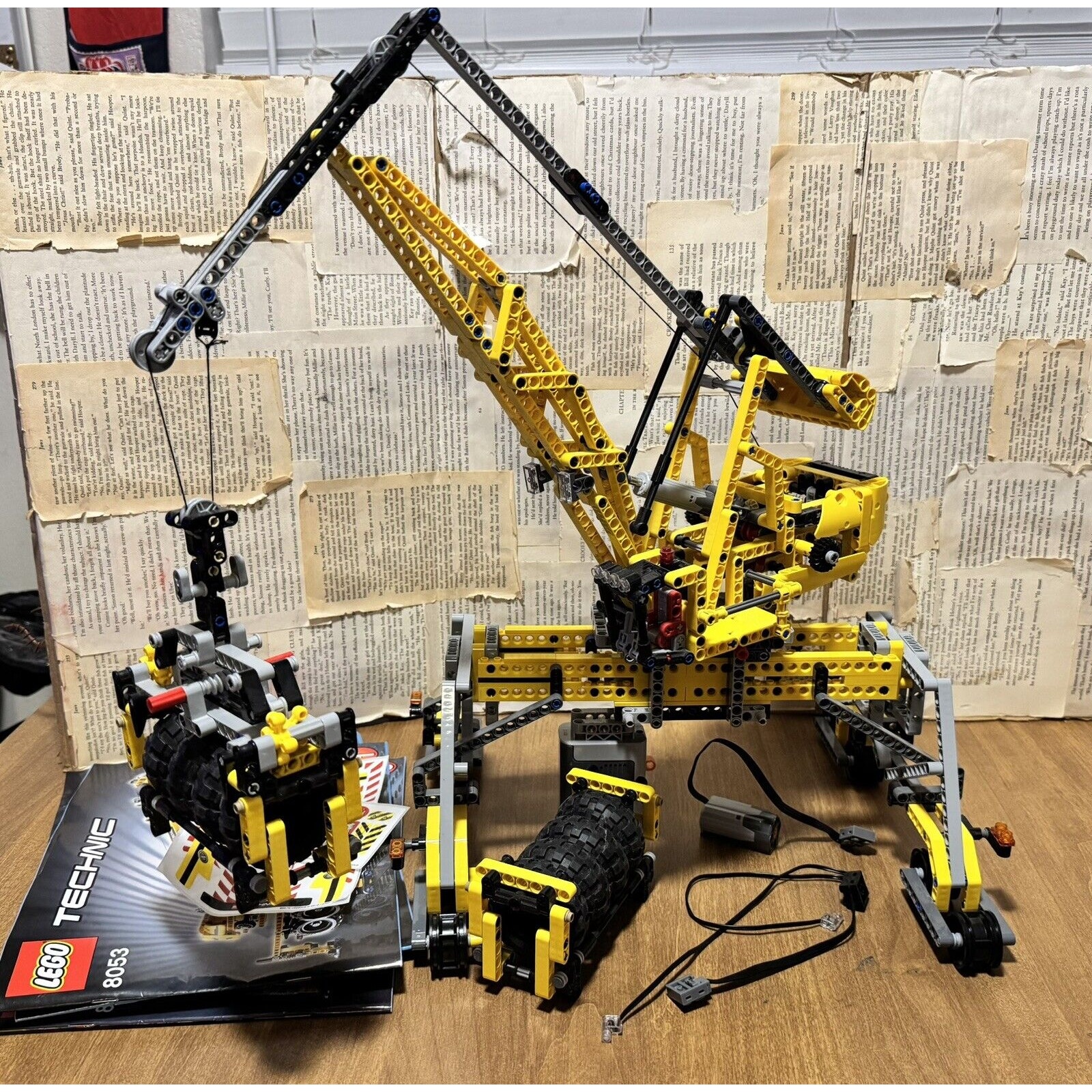 LEGO TECHNIC: Mobile Crane (8053) b1 - Dockside Rail Crane - Rebrickable Mod.