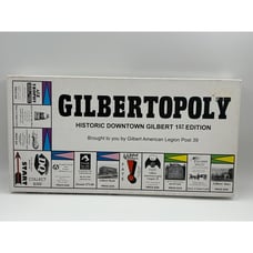RARE Gilbertopoly Historic Downtown Gilbert 1st Edition Board Game