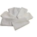Vintage Set of 50 White Napkins Polyester 17” x 17