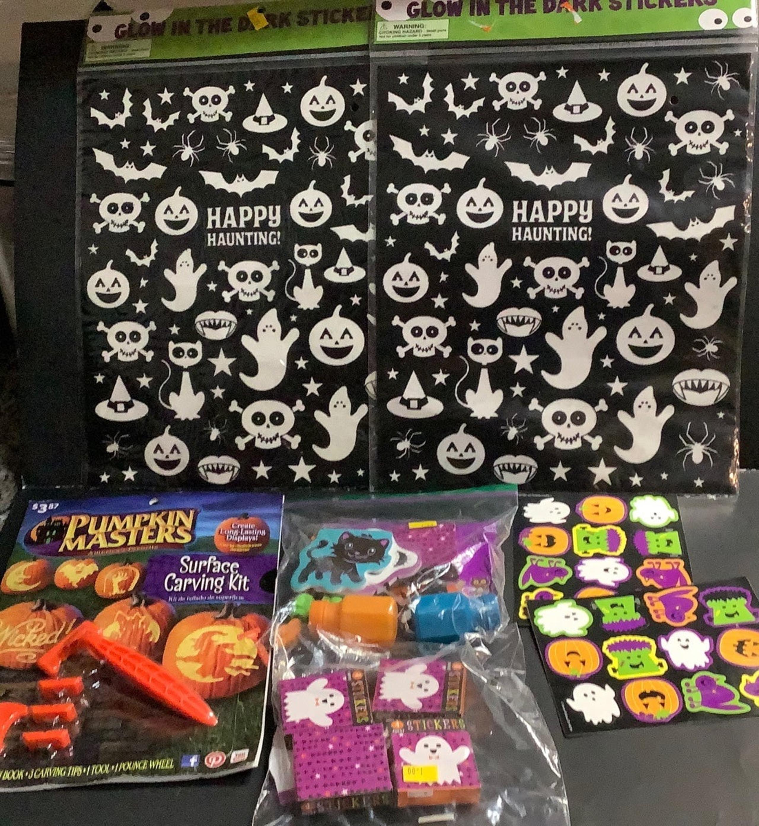 Ephemera, scrapbooking - STICKERS -HALLOWEEN STICKERS, ETC