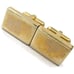 Vintage 1/20 12K Gold Filled Cufflinks Marked BAB Rectangular Design