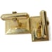 Vintage 1/20 12K Gold Filled Cufflinks Marked BAB Rectangular Design