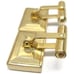 Vintage 1/20 12K Gold Filled Cufflinks Marked BAB Rectangular Design
