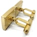 Vintage 1/20 12K Gold Filled Cufflinks Marked BAB Rectangular Design