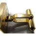 Vintage 1/20 12K Gold Filled Cufflinks Marked BAB Rectangular Design