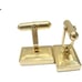 Vintage 1/20 12K Gold Filled Cufflinks Marked BAB Rectangular Design