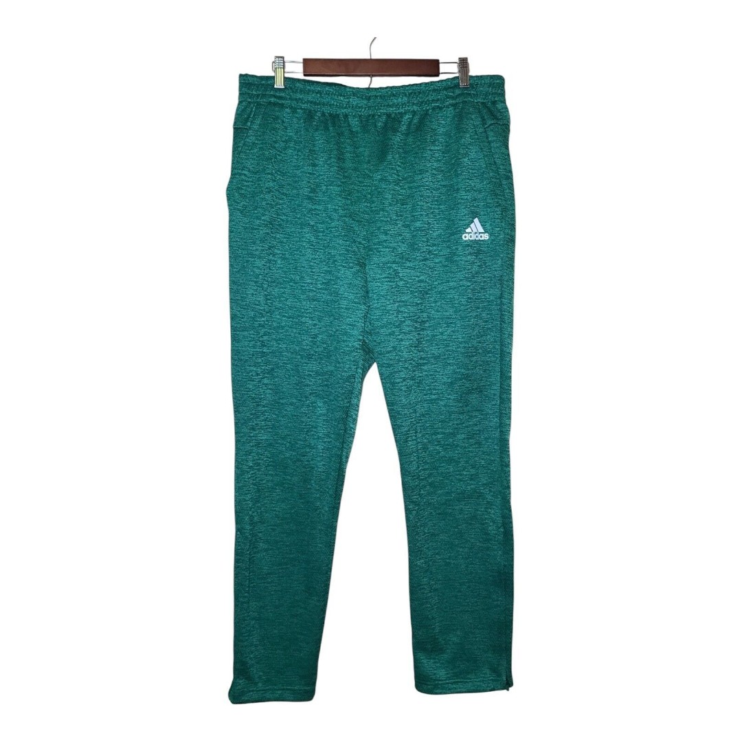 Adidas New With Tags Tapered Emerald Green Track Active Pants Men's Size X-Large