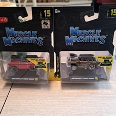 Muscle Machines Target Exclusive **CHASE**Nomad and Gold Base