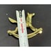 Vintage Solid Brass Rocking Horse Figurine Ornament Paperweight MCM -A88