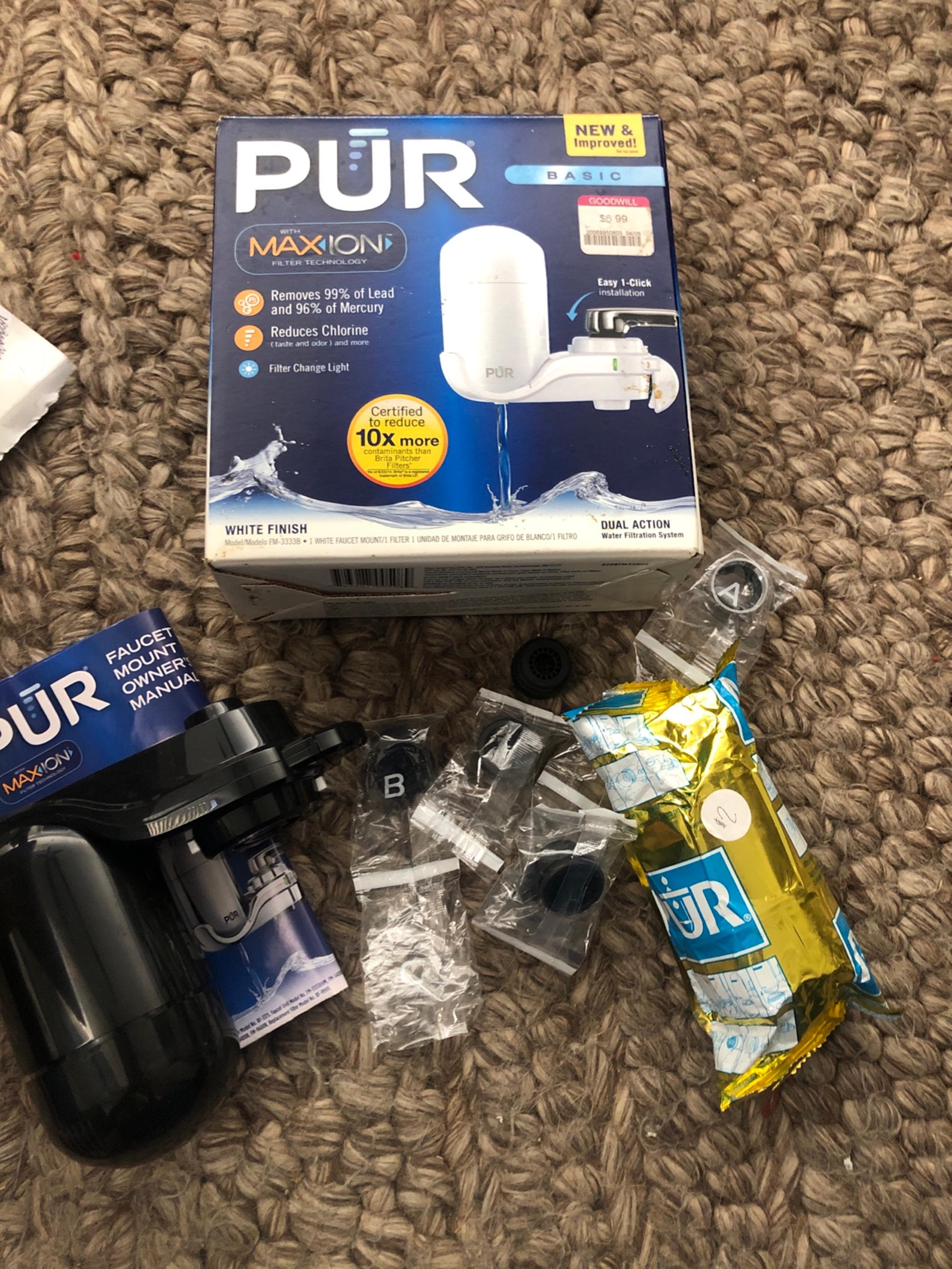 PUR WATER FAUCET WATER FILTER