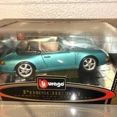 Porsche 911 Carrera Cabriolet 1994 Aqua w Tan Interior Gold Collection