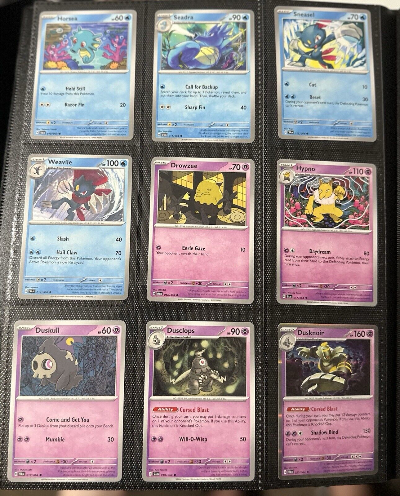 Pokemon Shrouded Fable - Complete Base Set - 1-64 -All RH, Holo, EX - 135 Cards