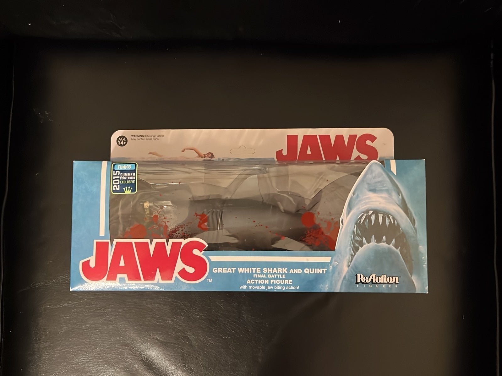 New! 2015 JAWS Great White Shark and Quint - Final Battle Funko