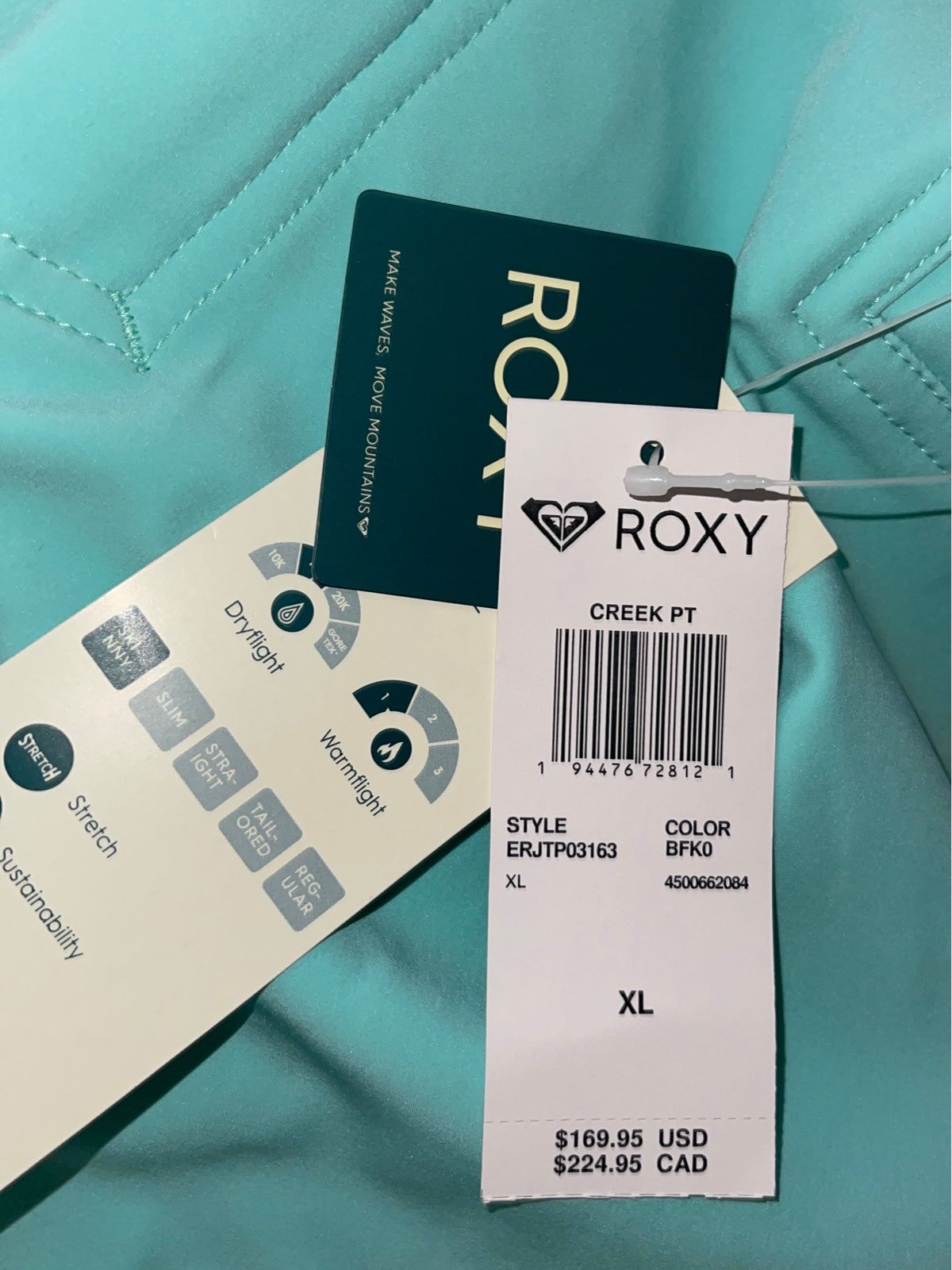 Roxy snow pants