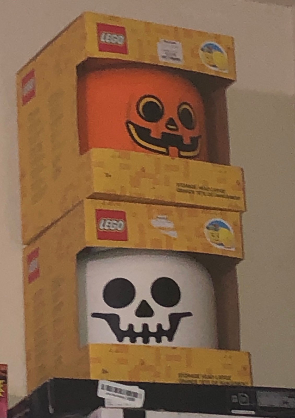 LEGO storage head