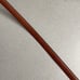 Dooney Bourke Belt Burgundy Leather Solid Brass Buckle Dress Preppy Mens Size 38