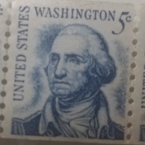 Stamps 5 cent George Washington rare unused. I have 3 of them in great condition