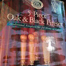 New fireplace tool kit