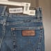 New Wrangler Women's Retro Mae Mid Rise wide leg trouser Jeans Size 26 or 1 / 32