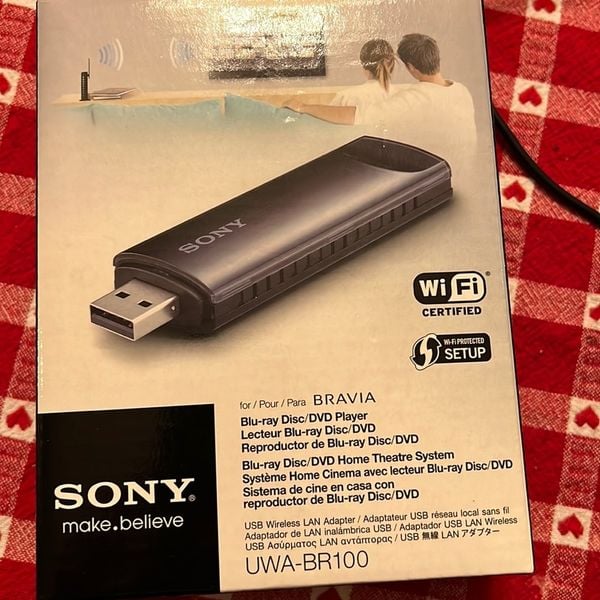 Sony wireless wi if certified LAN adapter blue ray disc dvd home theatre system
