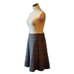 Covington Vintage Gray Brown Plaid Pleated Skirt | Size 4