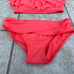 NWOB Bleu Rod Beattie off shoulder ruffle 2 piece swimsuit in shortcake size 4