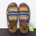 Sanuk Mens 10 Vagabond ST Donny Secret Stache Serape Blanket Stripe Suede Ltd Ed