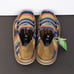 Sanuk Mens 10 Vagabond ST Donny Secret Stache Serape Blanket Stripe Suede Ltd Ed