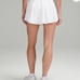 Narrow Waistband Tennis Skirt size 6 wht