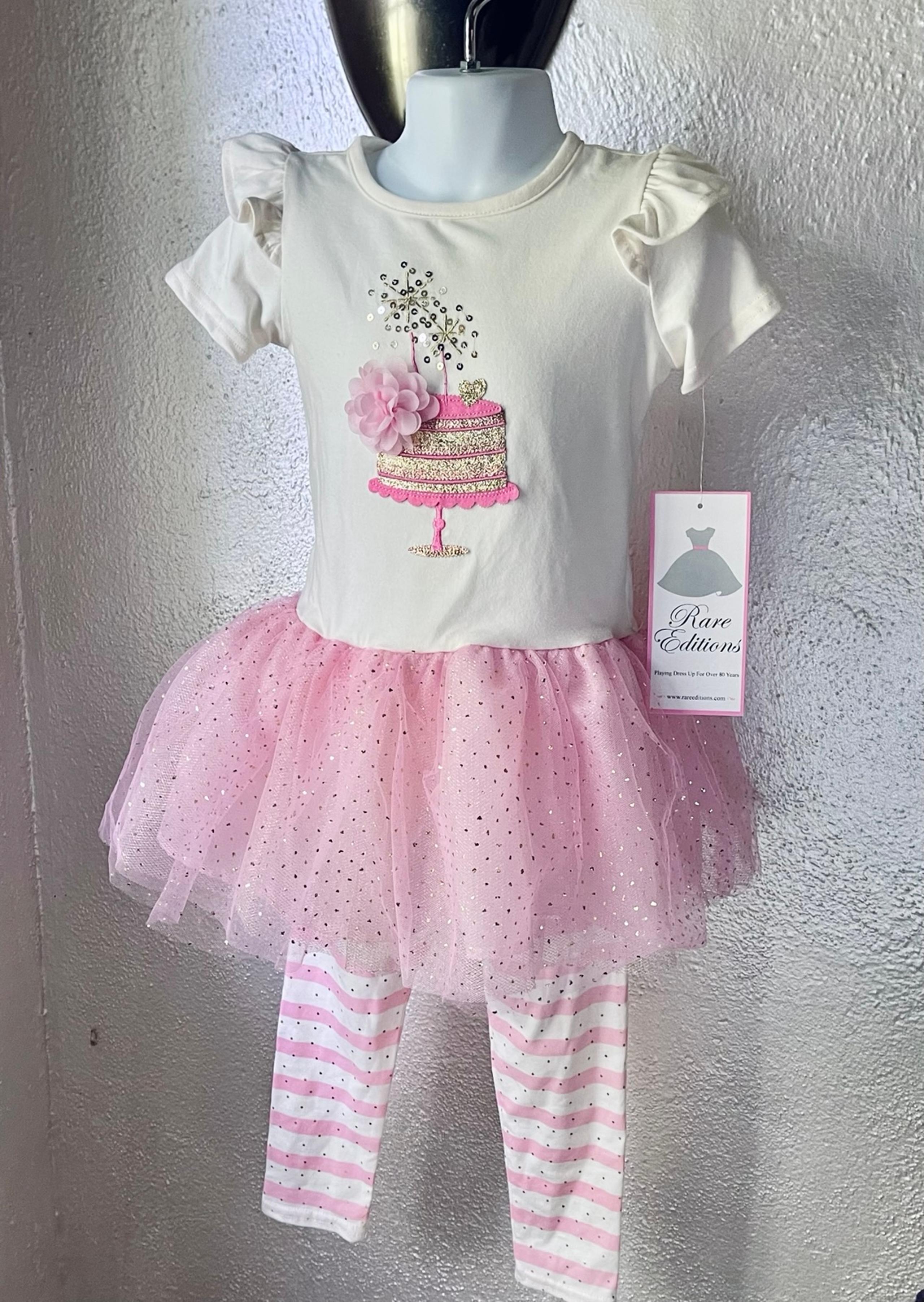 Rare editions birthday 2 piece 3T