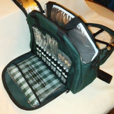■ Picnic Kit (Cloth Bag) - Service for 4 ■