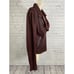 William Rast Burgundy Wilde Moto Jacket Collared Zip Up M