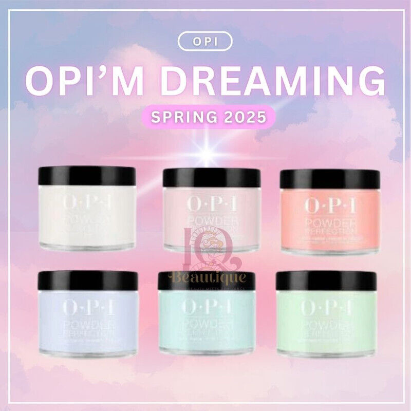 OPI OPI'm Dreaming Spring 2025 Dip Powder Perfection Full 6pcs NIB