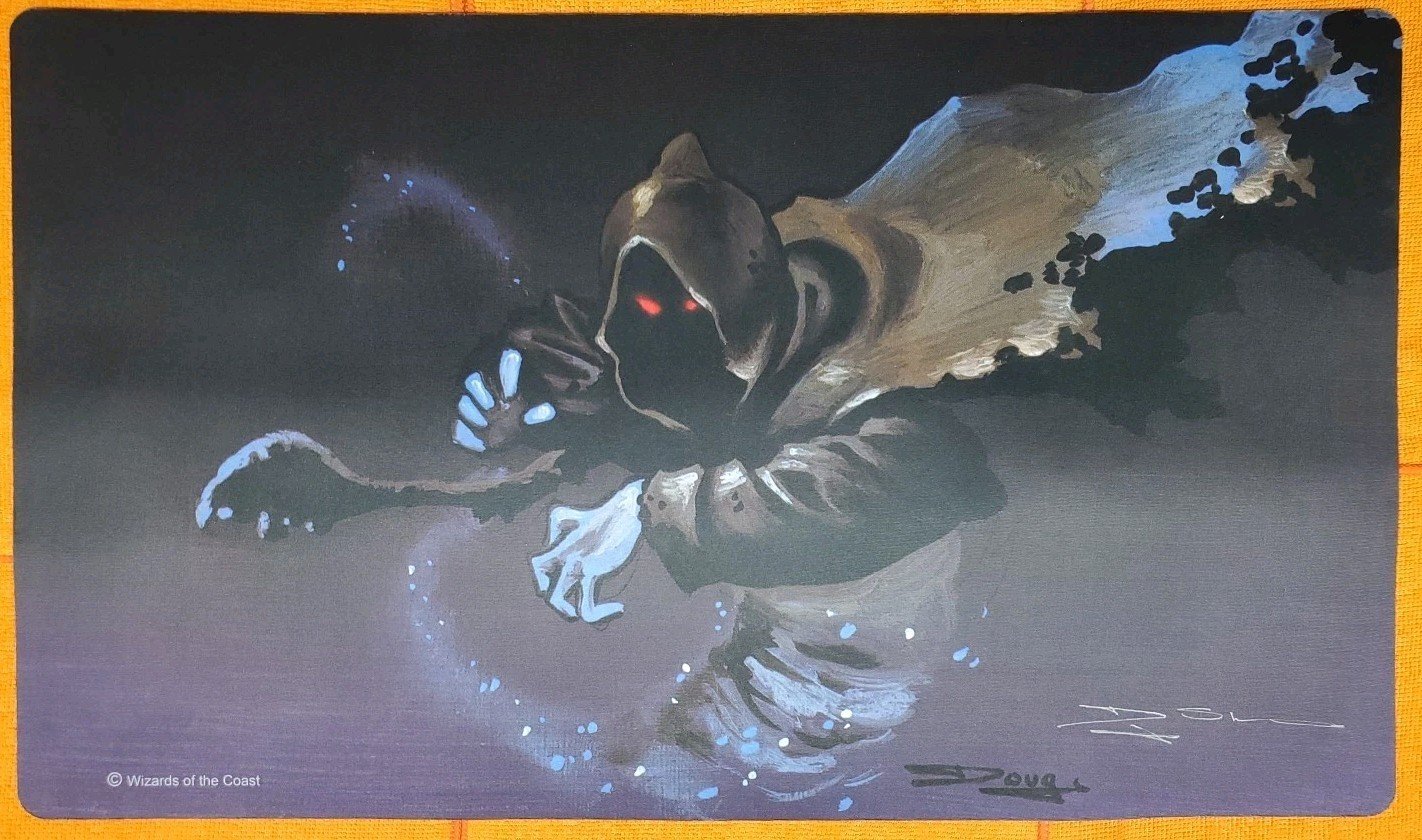 Frozen Shade Play Mat MTG Playmat SIGNED Douglas Shuler Wizards Of The Co