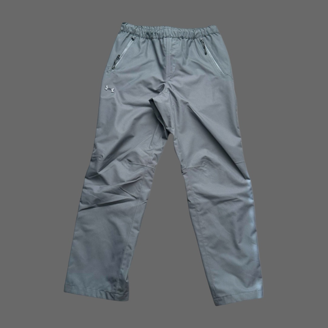 Under Armour Men's STORM Gray Lined Rain Pants Size M NWT 1369255-012
