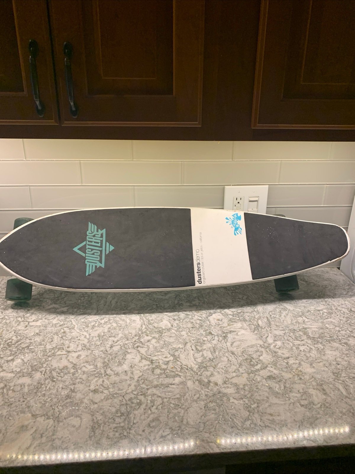 Dusters Demo longboard cruiser Los Angeles Slant Trucks 37” skateboard