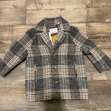 ZARA Kids Plaid Coat