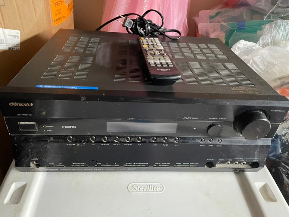ONKYO Surround Sound Home Theater A/V Receiver TX-SR605